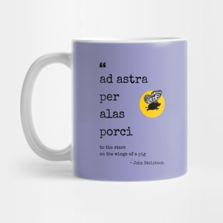 Ad Astra Per Alas Porci Mug